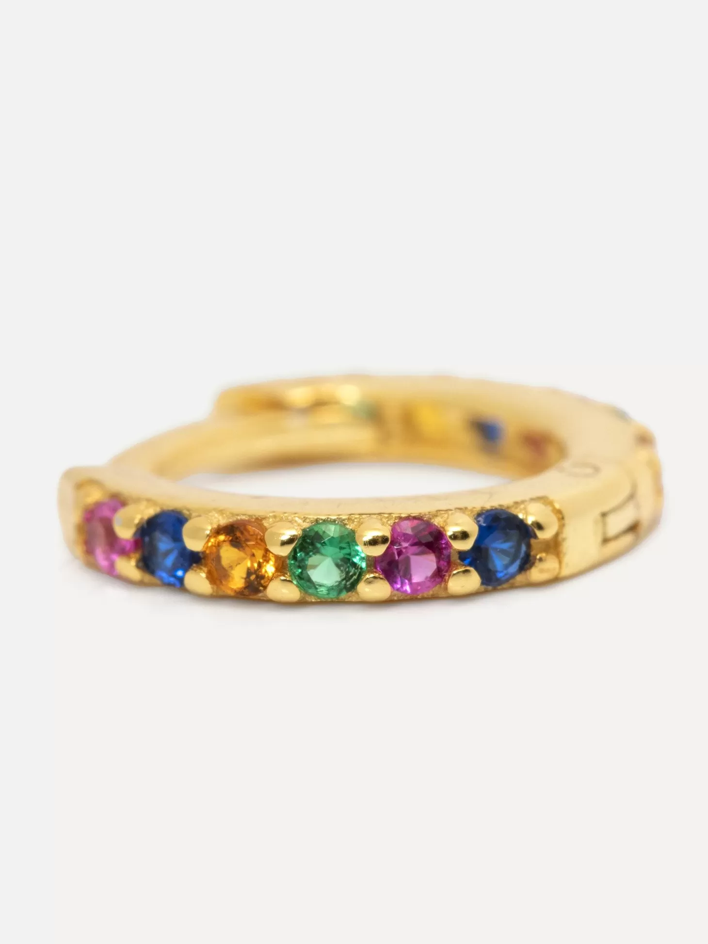 Les Soeurs Oorbel Jeanne Strass Multicolor Gold Multicolor Discount